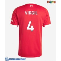 Fotballdrakt Herre Liverpool Virgil van Dijk #4 Hjemmedrakt 2025-26 Kortermet